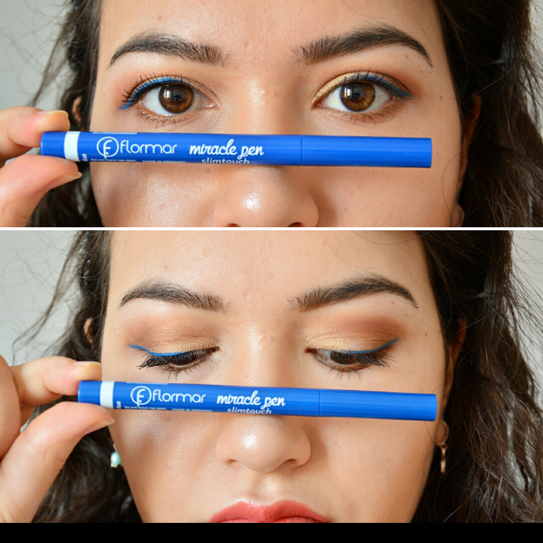 Flormar Miracle Pen Slim Touch Mavi Eyeliner