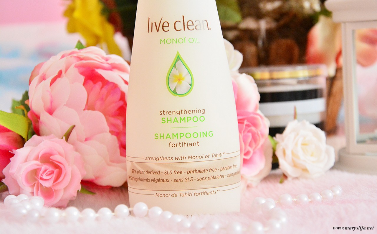 Live Clean Monoi Oil Güçlendirici Şampuan Blog