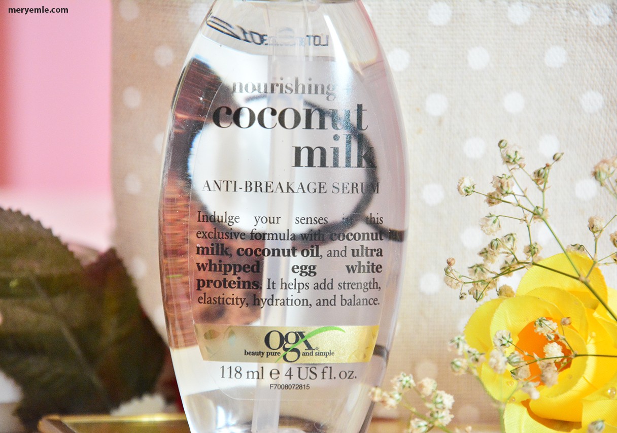 Organix Coconut Milk Kırılma Karşıtı Serum Blog