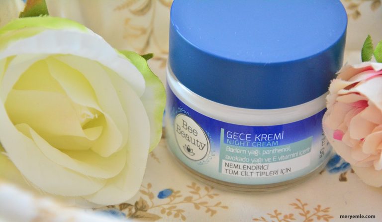 Bee Beauty Nemlendirici Gece Kremi - Meryem'le