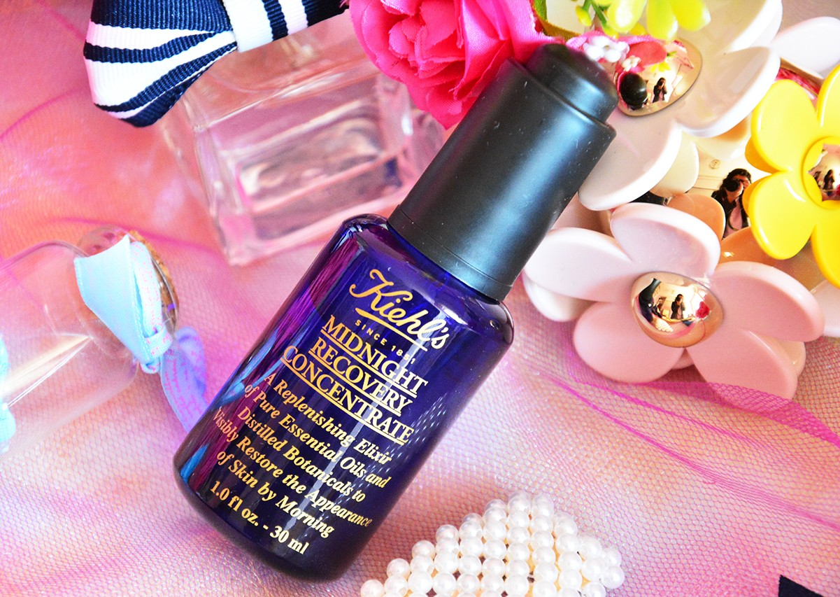 Kiehl's Midnight Recovery Concentrate Serum Blog